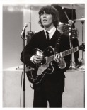 Beatles - George on Strage, Ed Sullivan Show - C 1964 CBS Photography