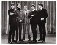 Beatles - Ed Sullivan & Beatles Pose - Ed Sullivan Show - C 1964 CBS Photography