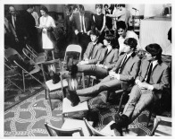 Beatles Backstage Ed Sullivan Show - C 1965 CBS Photography